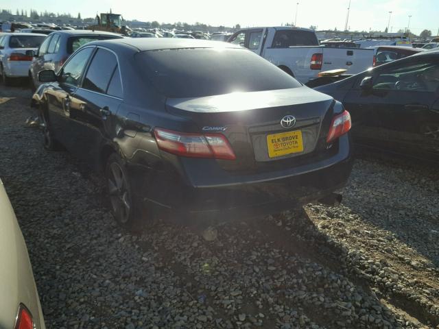 4T1BE46K57U085667 - 2007 TOYOTA CAMRY NEW BLACK photo 3