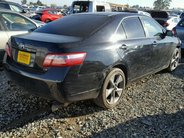 4T1BE46K57U085667 - 2007 TOYOTA CAMRY NEW BLACK photo 4