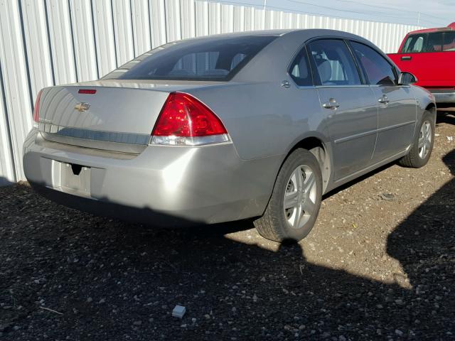 2G1WB55K669246411 - 2006 CHEVROLET IMPALA LS SILVER photo 4