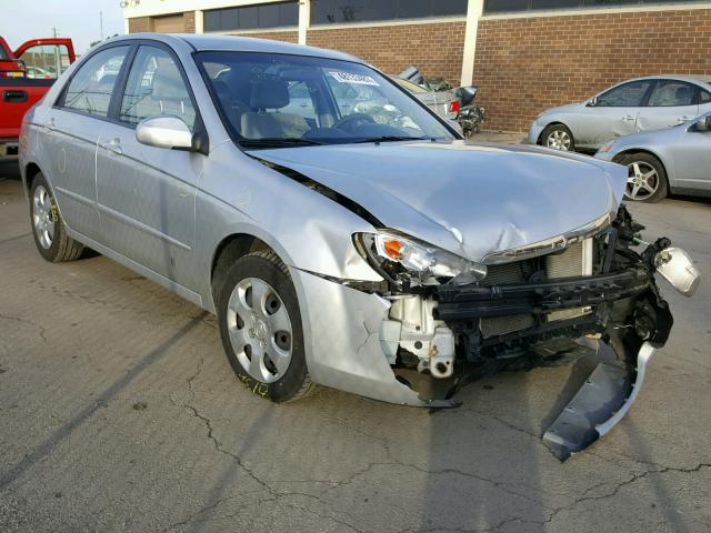 KNAFE121485499629 - 2008 KIA SPECTRA EX SILVER photo 1