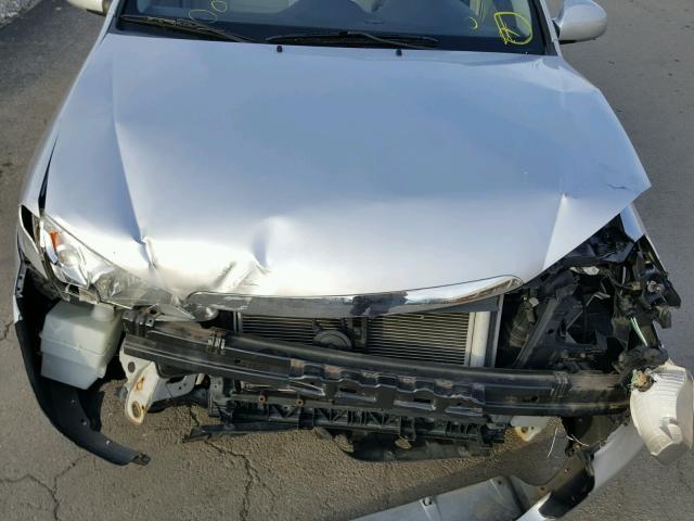 KNAFE121485499629 - 2008 KIA SPECTRA EX SILVER photo 7