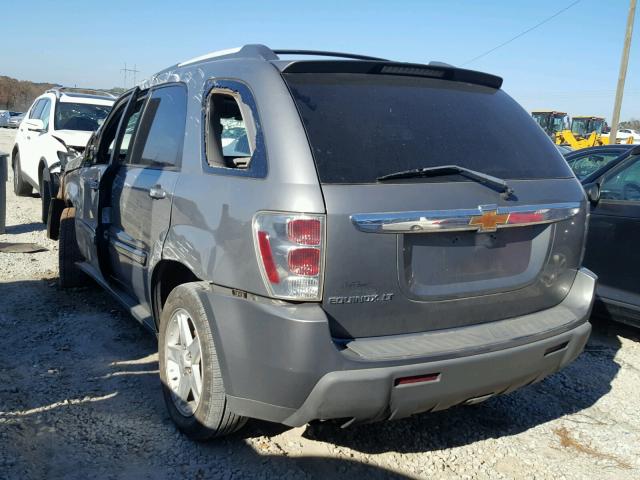 2CNDL63F566034846 - 2006 CHEVROLET EQUINOX LT GRAY photo 3