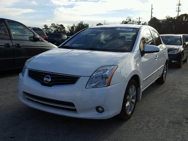 3N1AB6AP8AL663871 - 2010 NISSAN SENTRA 2.0 WHITE photo 2