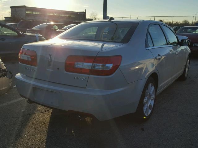 3LNHM26T98R620096 - 2008 LINCOLN MKZ CREAM photo 4