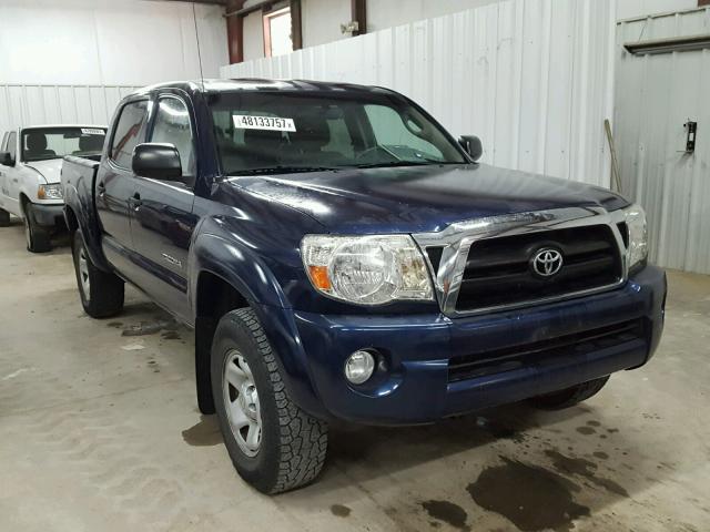 3TMLU42N18M017531 - 2008 TOYOTA TACOMA DOU BLUE photo 1