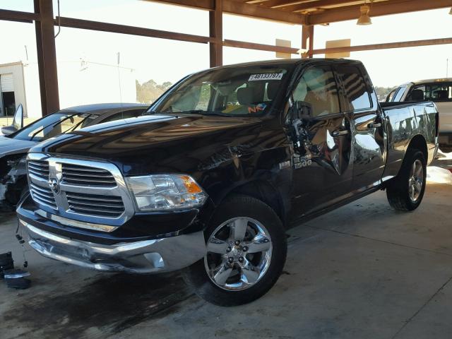 1C6RR6GT9GS163851 - 2016 RAM 1500 SLT BLACK photo 2