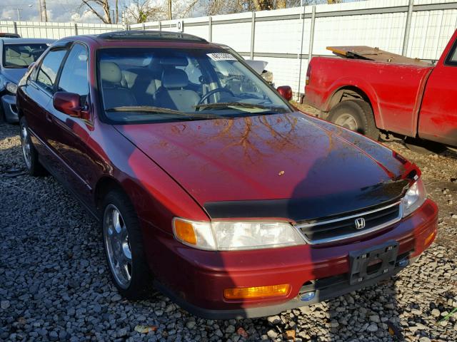 1HGCE6665SA032549 - 1995 HONDA ACCORD EX RED photo 1