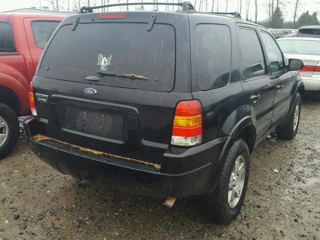 1FMCU941X4KB75550 - 2004 FORD ESCAPE LIM BLACK photo 4