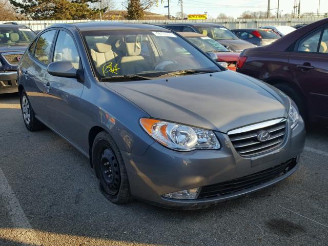 KMHDU46D49U810692 - 2009 HYUNDAI ELANTRA GL GRAY photo 1