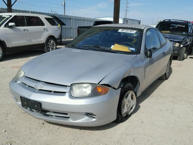 1G1JC12FX57143872 - 2005 CHEVROLET CAVALIER SILVER photo 2