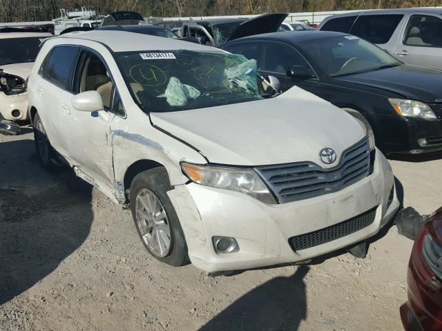 4T3ZE11A49U015583 - 2009 TOYOTA VENZA BASE WHITE photo 1