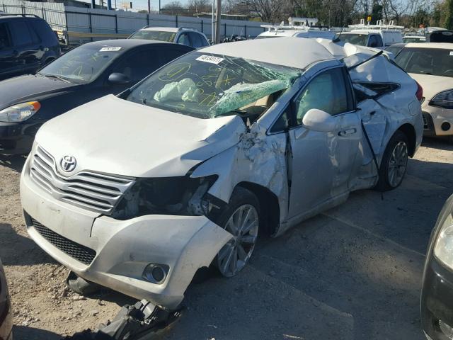 4T3ZE11A49U015583 - 2009 TOYOTA VENZA BASE WHITE photo 2