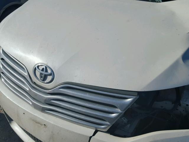 4T3ZE11A49U015583 - 2009 TOYOTA VENZA BASE WHITE photo 7