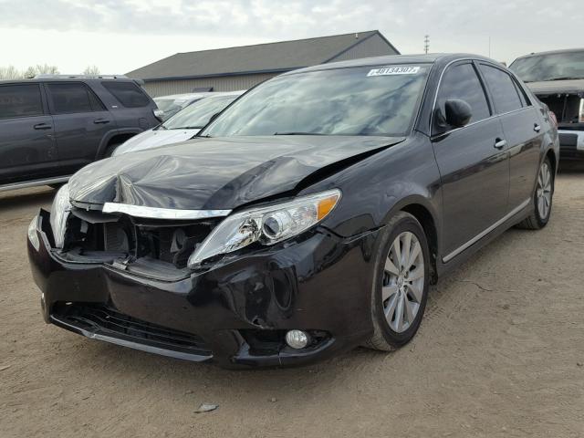 4T1BK3DB5BU421249 - 2011 TOYOTA AVALON BAS BLACK photo 2