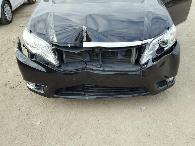 4T1BK3DB5BU421249 - 2011 TOYOTA AVALON BAS BLACK photo 7