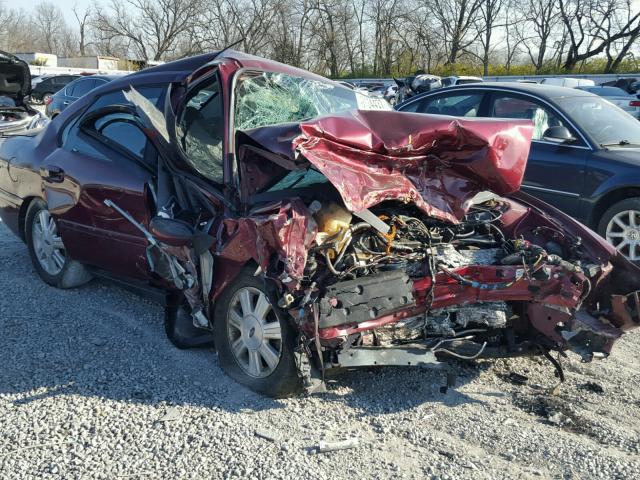 1FAFP56UX7A193619 - 2007 FORD TAURUS SEL MAROON photo 9