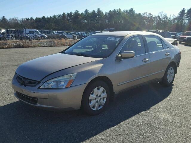 1HGCM56333A064887 - 2003 HONDA ACCORD LX GOLD photo 2