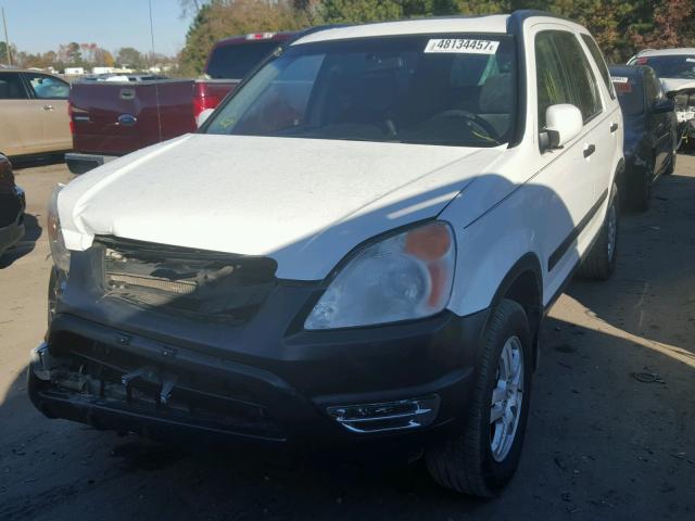 SHSRD788X3U135998 - 2003 HONDA CR-V EX WHITE photo 2