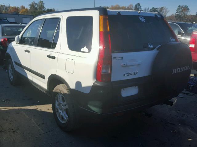 SHSRD788X3U135998 - 2003 HONDA CR-V EX WHITE photo 3