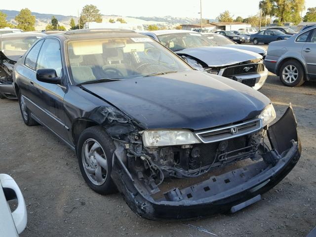 1HGCD7257TA023231 - 1996 HONDA ACCORD EX BLACK photo 1