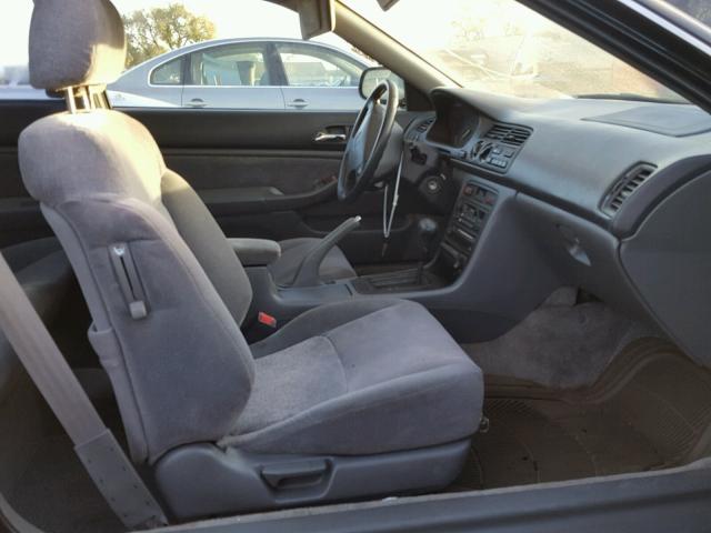 1HGCD7257TA023231 - 1996 HONDA ACCORD EX BLACK photo 5