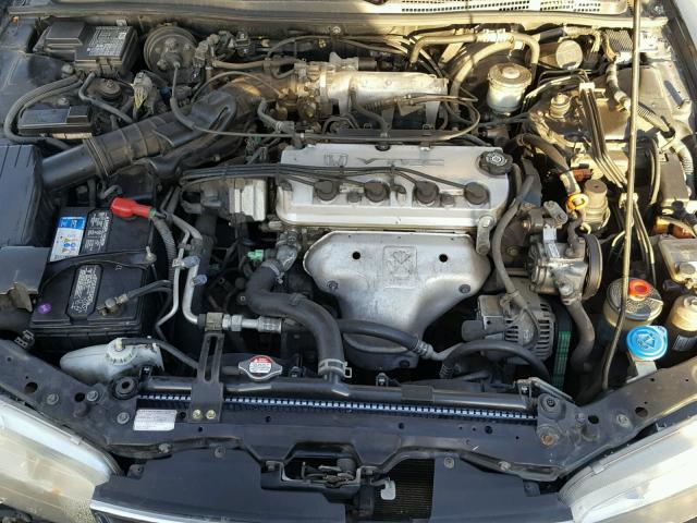 1HGCD7257TA023231 - 1996 HONDA ACCORD EX BLACK photo 7