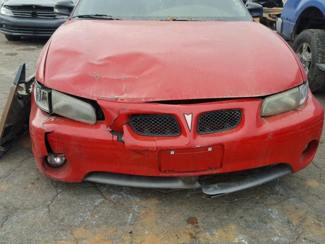 1G2WP52K6WF330298 - 1998 PONTIAC GRAND PRIX Qırmızı foto 9
