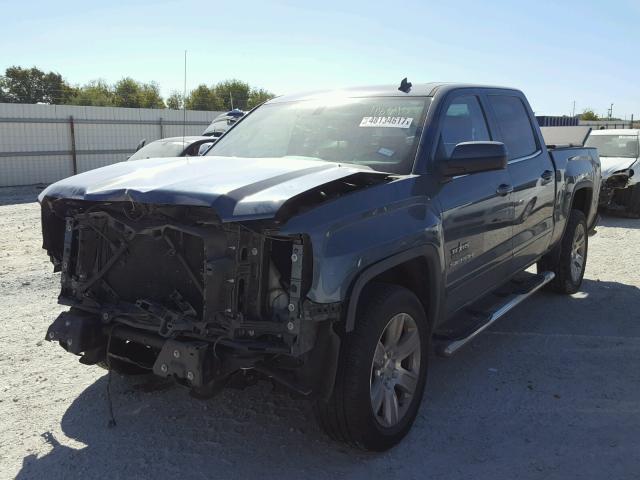 3GTP1UEC8EG118340 - 2014 GMC SIERRA C15 BLUE photo 2