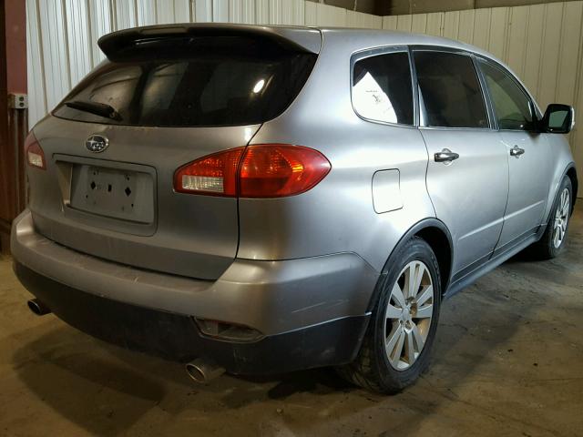 4S4WX96D684402142 - 2008 SUBARU TRIBECA GRAY photo 4