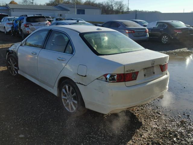 JH4CL96906C015165 - 2006 ACURA TSX WHITE photo 3