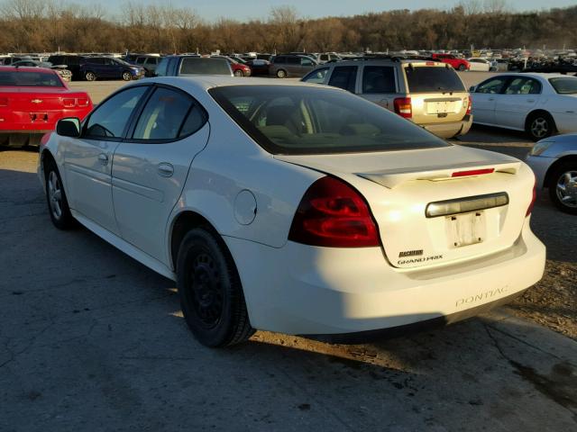 2G2WP552281164111 - 2008 PONTIAC GRAND PRIX WHITE photo 3