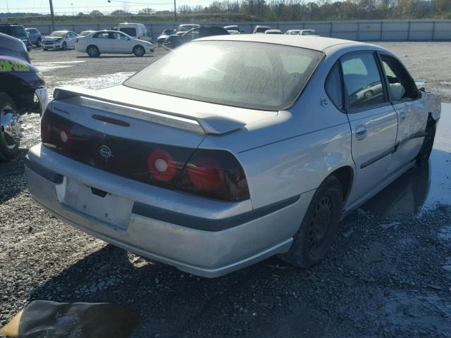 2G1WF55E5Y9229830 - 2000 CHEVROLET IMPALA 银色 照片 4