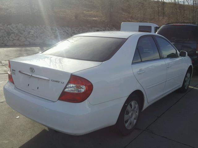 JTDBE32K530187363 - 2003 TOYOTA CAMRY LE თეთრი ფოტო 4