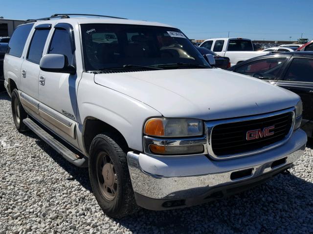 1GKEC16Z02J120021 - 2002 GMC YUKON XL C WHITE photo 1