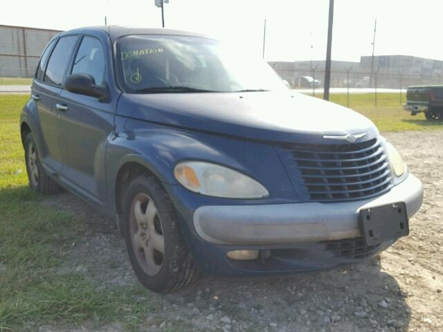 3C8FY4BB31T277317 - 2001 CHRYSLER PT CRUISER BLUE photo 1