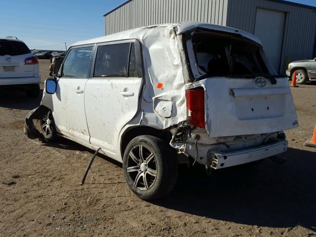 JTLKE50E881044454 - 2008 TOYOTA SCION XB WHITE photo 3