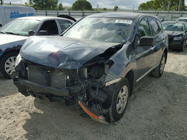 JN8AS5MT1CW608387 - 2012 NISSAN ROGUE S GRAY photo 2