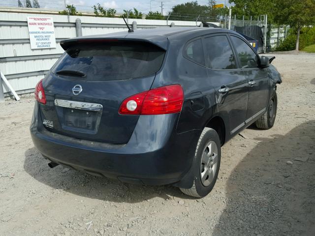 JN8AS5MT1CW608387 - 2012 NISSAN ROGUE S GRAY photo 4