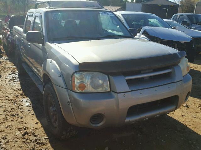 1N6ED29Y73C464269 - 2003 NISSAN FRONTIER C GRAY photo 1