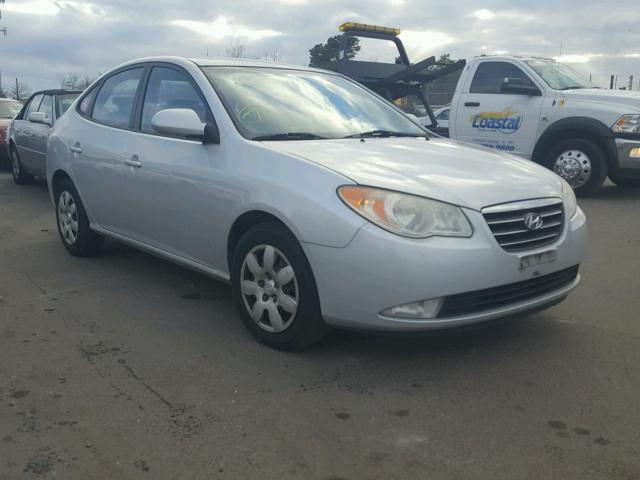 KMHDU46D18U541808 - 2008 HYUNDAI ELANTRA GL SILVER photo 1