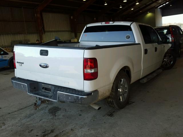 1FTPW12V66KC16766 - 2006 FORD F150 SUPER WHITE photo 4