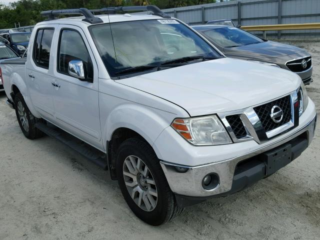 1N6AD0EV4BC450827 - 2011 NISSAN FRONTIER S WHITE photo 1