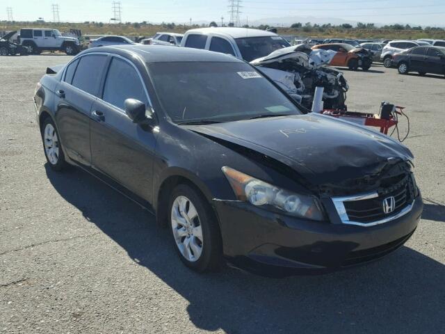 JHMCP26798C071005 - 2008 HONDA ACCORD EX BLACK photo 1