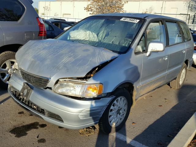 JHMRA1870VC017509 - 1997 HONDA ODYSSEY EX SILVER photo 2