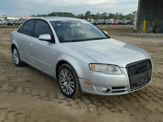 WAUDF78E06A023870 - 2006 AUDI A4 2.0T QU SILVER photo 1