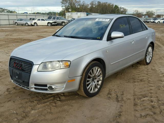 WAUDF78E06A023870 - 2006 AUDI A4 2.0T QU SILVER photo 2