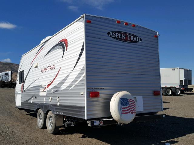 47CTATK26DT210776 - 2013 ASPE TRAILER WHITE photo 3