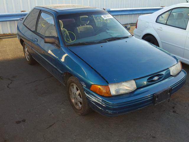 1FASP11J5SW142139 - 1995 FORD ESCORT LX GREEN photo 1