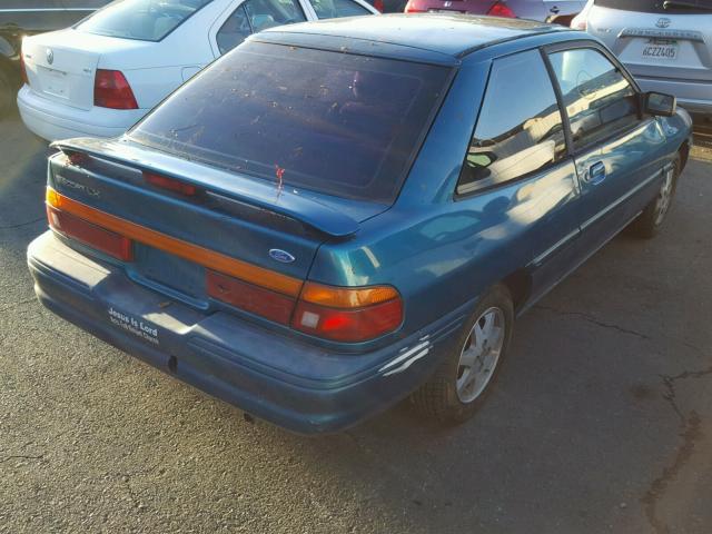 1FASP11J5SW142139 - 1995 FORD ESCORT LX GREEN photo 4