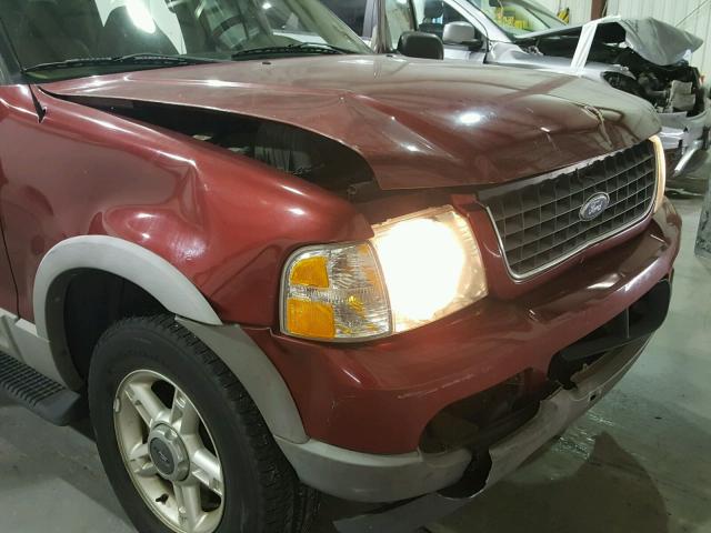 1FMZU73W62ZA35155 - 2002 FORD EXPLORER X RED photo 9